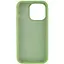 Чохол Epik Silicone Case Full Protective AA NO LOGO для Apple iPhone 16 Pro 6.3 М'ятний/Mint - мініатюра 4