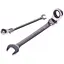 Набір комбінованих тріскачкових ключів Alloid з карданом 8-19 мм 8 предметів (HK-2081-8K) - мініатюра 2
