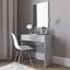 Туалетний столик VAYS D-3 80×40×76 см - мініатюра 2