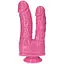 Подвійний фалоімітатор Toyz4lovers Romolo e Remo 7.5" 18.5 см (рожевий) - мініатюра 1