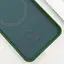 Чехол Silicone Cover Lakshmi Full Camera (AA) with MagFit для Google Pixel 7 Зеленый / Dark green - миниатюра 2