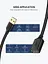 Кабель Ugreen US129 USB 3.0 Extension Male Cable 1 м черный (10368) - миниатюра 2