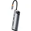 USB-хаб Baseus Metal Gleam Series 7-in-1 Multifunctional Type-C HUB Gray (WKWG020113) [72632] - мініатюра 2