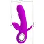 Вибратор с клиторальным и анальным стимуляторами Pretty Love-Humphray, BI-014603, Фиолетовый - миниатюра 7