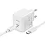Сетевое зарядное устройство Hoco CS13A Ocean PD20W Type-C to Type-C White - миниатюра 2