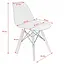 Кресло JUMI Plastic Chair White - миниатюра 6