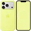 Чохол Silicone Case with Button, Animation & MagSafe для Apple iPhone 17 Pro Max Neon Yellow AAA (153245) - мініатюра 5