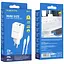 СЗУ Borofone BN7 PD20W+QC3.0 (1USB-A/1C) + кабель Type-C to Lightning White - миниатюра 6