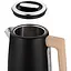 Электрочайник Ardesto EKL-F420BWD Black 2200 Вт 1.7 л - миниатюра 3
