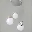 Світильник із трьома підвісними фігурками | Арт. SGJ18/3 | Line F - мініатюра 2