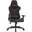 Ігрове крісло GamePro GC575FB Black Red Fabric (GC575FB) - мініатюра 1