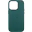 Шкіряний чохол Leather Case AAA with MagSafe and Animation для Apple iPhone 14 Pro Max 6.7 Forest Green - мініатюра 1