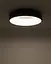 Світильник стельовий Nowodvorski 11206 Nikki Round LED 1x32W 3000K 2600Lm IP20 чорний - мініатюра 2