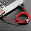 Кабель Baseus Cafule Cable USB For Lightning 1.5A 2m Red+Red - мініатюра 8