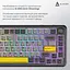 Клавиатура Ajazz AK820 MAX Magnetic switches Black Gray Yellow RGB (AK820MAX-WM-BGY) - миниатюра 8