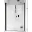 Душові двері Radaway Nes Black DWS 110 см 10028110-54-01L - мініатюра 1