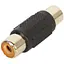Переходник гнездо GRAND RCA гнездо RCA пластмасса ZLA0316 - миниатюра 1