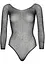 Боді Leg Avenue Crystallized fishnet bodysuit Black One Size - мініатюра 5