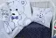 Комплект постільної білизни в ліжечко Tag Tekstil Teddy blue для немовлят Ведмедик (блакитний) - мініатюра 2