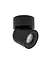 Светильник поворотный точечный, бра Nowodvorski 11346 Oscar GU10 1x15W IP54 черный - миниатюра 1