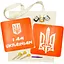 Набор для творчества Fresh Tattoo Экосумка бязь I Am Russian, Трезубец bag-b-n064-n059 - миниатюра 1