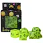 Набор кубиков Glow in the dark 7 Dice Set - Yellow , 7 шт. (g7dglow01) - миниатюра 1