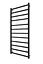Водяна рушникосушка Mario Inox Токіо 1170x530/500 чорний мат 1.072.048845.BM, Чорний матовий, нижнее - мініатюра 1
