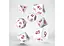 Набір кубиків Classic Runic White & red Dice Set , 7 шт. (SCLR04) - мініатюра 2