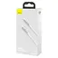 Кабель Baseus Cafule Metal USB-C to USB-C 100W 1m White (CATJK-C02) [82102] - миниатюра 9
