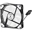 Вентилятор 120 mm Cooling Baby 12025HBML 120x120x25мм BB, 22дБ 12V 1200 об/хв LED прозорий 3-pin+4-pin(Molex) (12025HBML) - мініатюра 1