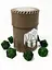 Настільна гра Планета Ігор Чаша для кубиків D20 (коричнева) (Dice cup D20 brown) (pi-dc005) - мініатюра 4