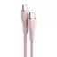 Кабель Vention USB 2.0 C Male to C Male 5A Cable 1M Pink Silicone Type (TAWPF) - миниатюра 1