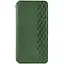 Кожаный чехол-книжка Getman Cubic (PU) для Samsung Galaxy A16 4G/5G Зеленый - миниатюра 1