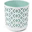 Вазон Lamela 30 см бело-мятный (000025029) - миниатюра 1