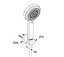 Душовий гарнітур Kludi Dive 3S 6895005-00 - мініатюра 2