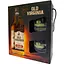 Набор: виски Old Virginia Kentucky Straight Bourbon Whiskey 40% 0.7 л + 2 стакана - миниатюра 1