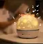 Ночник с розовым бантиком регулировкой яркости и 6 шаблонами - миниатюра 3