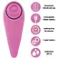 Пульсатор для клитора плюс вибратор FeelzToys FemmeGasm Tapping & Tickling Vibrator Pink - миниатюра 4