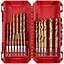 Набор сверл по металлу RedHEX Shockwave HSS-TiN 2-10мм кейс 19шт Milwaukee hoz0013295 - миниатюра 1