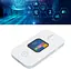 Портативний Wi-Fi модем з екраном Mobile Router PH319-E LCD 2.4G, 4G роутер White (17963) - мініатюра 2