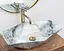 Умивальник Rea Vegas granit shiny накладний REA-U5602, Сірий - мініатюра 3