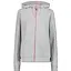 Кофта CMP W Full Zip Hoodie Light grey/Pink XS (1097-32D8016M-89UL 36) - миниатюра 1