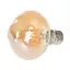 Лампа Brille світлодіодна LED 6W E27 COG WW T80 Amber 220 В - мініатюра 1