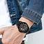 Чоловічий наручний годинник 1654BK Black Skmei acs0030653 - мініатюра 4