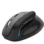 Вертикальная мышь беспроводная E-YOOSO X45 2.4 gHz Bluetooth Черный - миниатюра 1