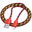 Кабель Hoco Lightning Meridian charging data cable X116 1 м 2.4A - мініатюра 1