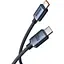 Кабель Baseus Crystal Shine Series USB-C to USB-C 100W 1.2m Black (CAJY000601) [141252] - мініатюра 2