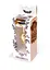 Металлическая анальная пробка с кристаллом Boss Jewellery Gold Plug 7 см (черный) - миниатюра 9