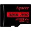 Карта памяти Apacer microSDHC 32GB Class 10 UHS-I/U1 R100 + SD адаптер (AP32GMCSH10UB-R) (114085) - миниатюра 2