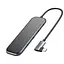 Концентратор Baseus Multi-functional Hub (Type-C to 4xUsb3.0+PD) темно-серый CAHub-EZ0G - миниатюра 1